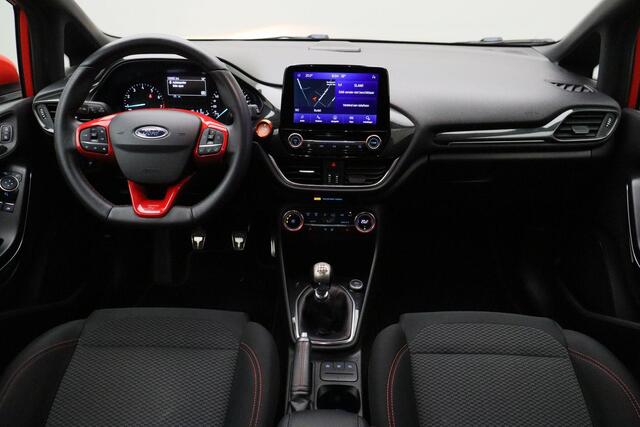 Ford FIESTA 1.0 EcoBoost ST-Line 2018 | Airco | Cruise Control | Navigatie | DAB Radio | Carplay | Parkeersensoren | Boekjes | Keyless | Nationale Autopas | 2 Sleutels