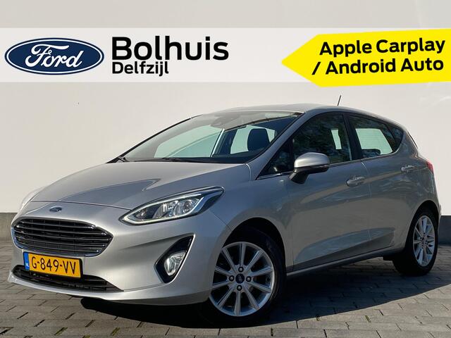 Ford FIESTA EcoBoost 95PK Titanium | Led dagrijverlichting I Climate I PDC I Apple carplay/Android auto I