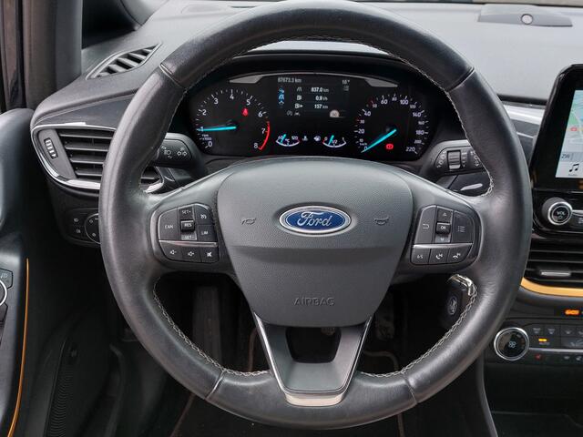 Ford FIESTA 1.0 EcoBoost 101pk Active 5-Deurs | Navi | Apple Carplay+Android Auto | B&O Sound | Clima | Cruise | Pdc | Rijstrook+Licht+Regensensor | Stuur+Stoelverwarming | 17''lm