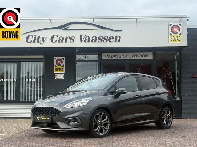 Ford FIESTA 1.0 EcoBoost ST-Line 101 pk apple carplay climate ctr keyless entry cruise ctr 5 drs pdc a lmv 17 inch 1e eigenaar dealer onderhouden