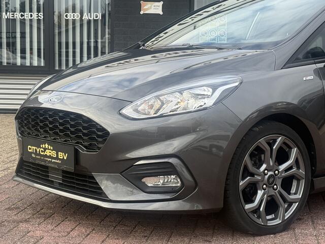 Ford FIESTA 1.0 EcoBoost ST-Line 101 pk apple carplay climate ctr keyless entry cruise ctr 5 drs pdc a lmv 17 inch 1e eigenaar dealer onderhouden