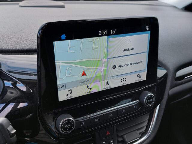 Ford FIESTA 1.1 Duratec 86pk Trend 5-Deurs | Navi | Apple Carplay + Android Auto | Airco | Bluetooth Carkit+Streaming | Elek.Ramen+Spiegels | Pdc | Rijstrook+Lichtsensor