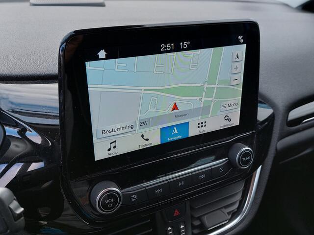 Ford FIESTA 1.1 Duratec 86pk Trend 5-Deurs | Navi | Apple Carplay + Android Auto | Airco | Bluetooth Carkit+Streaming | Elek.Ramen+Spiegels | Pdc | Rijstrook+Lichtsensor
