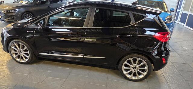 Ford FIESTA 1.0 EcoBoost Hybrid Vignale Lederen bekleding-125pk-addaptieve cruise-winterpack