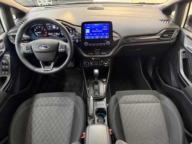 Ford FIESTA 1.0 EcoBoost Active X, 101Pk, 2020, 1ste eigenaar, Dealer onderhouden, LED koplampen, Navigatie, Climate control, Cruise control, Armsteun, Parkeersensoren, Dakrails, Lichtmetalen velgen,