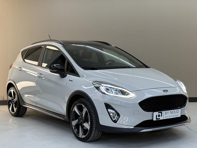 Ford FIESTA 1.0 EcoBoost Active X, 101Pk, 2020, 1ste eigenaar, Dealer onderhouden, LED koplampen, Navigatie, Climate control, Cruise control, Armsteun, Parkeersensoren, Dakrails, Lichtmetalen velgen,