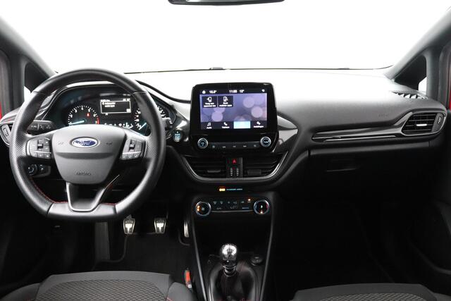 Ford FIESTA 1.0 EcoBoost ST-Line Black | LED Koplampen | Cruise-Control | Carplay/Android auto | 17'' Velgen |