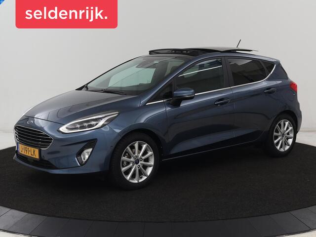Ford FIESTA 1.0 EcoBoost Titanium X | Panoramadak | Stoel & stuurverwarming | Adaptive cruise | Camera | Carplay | Full LED | Blind Spot | Climate control | B&O Sound | Parkeerhulp | Navigatie