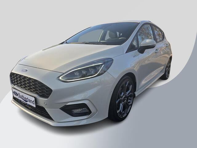 Ford FIESTA 1.0 EcoBoost Hybrid ST-Line X | Adaptive cruise control | Winter Pack | Dodehoeksensoren | Full-LED koplampen | Achteruitrijcamera | Draadloze telefoonlader | Privacy glass