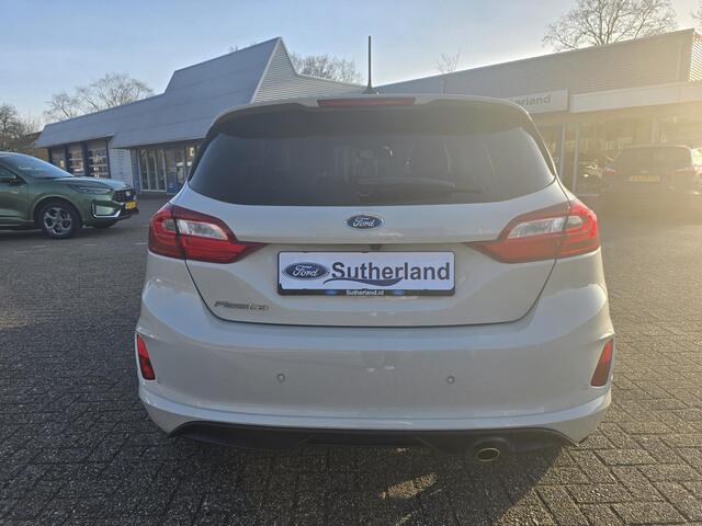 Ford FIESTA 1.0 EcoBoost Hybrid ST-Line X | Adaptive cruise control | Winter Pack | Dodehoeksensoren | Full-LED koplampen | Achteruitrijcamera | Draadloze telefoonlader | Privacy glass