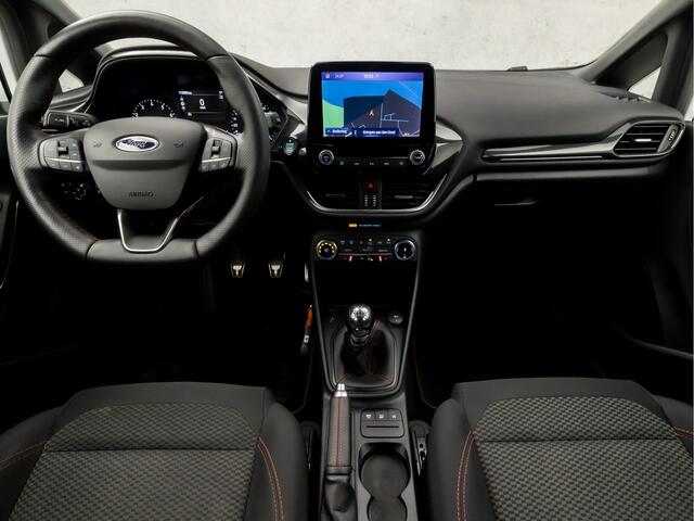 Ford FIESTA 1.0 EcoBoost ST-Line (APPLE CARPLAY, GROOT NAVI, STUUR/STOELVERWARMING, LED KOPLAMPEN, SPORTSTOELEN, KEYLESS, PARKEERSENSOREN, NIEUWSTAAT)