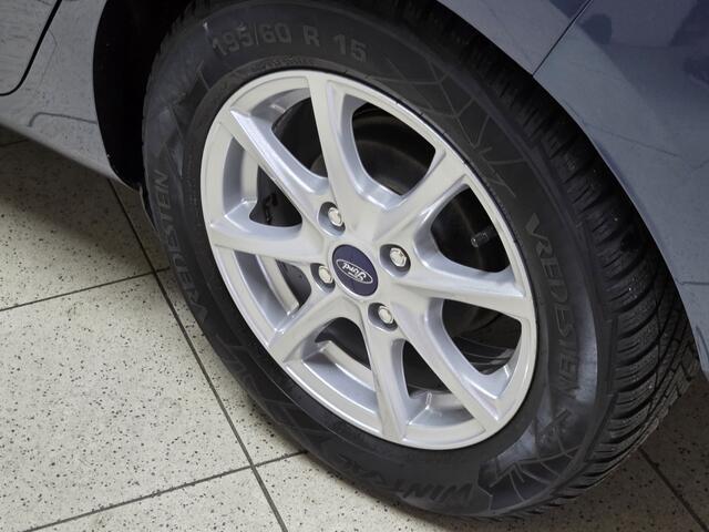 Ford FIESTA 1.0 EcoBoost Titanium/ 15'' LMV/ DAB+/ Lane-Assist./ 15'' LMV/ Clima/ Cruise/ Elek. pakket/ Isofix/ Bluetooth/ Armsteun/ Multi. LEDER. Stuur/ Mistl./ PDC/ LED Dagrijverl.