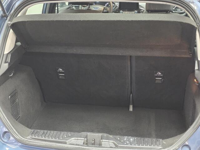 Ford FIESTA 1.0 EcoBoost Titanium/ 15'' LMV/ DAB+/ Lane-Assist./ 15'' LMV/ Clima/ Cruise/ Elek. pakket/ Isofix/ Bluetooth/ Armsteun/ Multi. LEDER. Stuur/ Mistl./ PDC/ LED Dagrijverl.