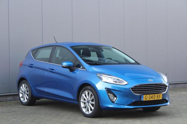 Ford FIESTA 1.0 EcoBoost Titanium | LED | Navigatie | Cruise control | Lane Assist | Lichtmetalen-Velgen