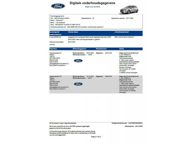 Ford FIESTA 1.0 EcoBoost Hybrid Titanium X, Lichtm, PDC