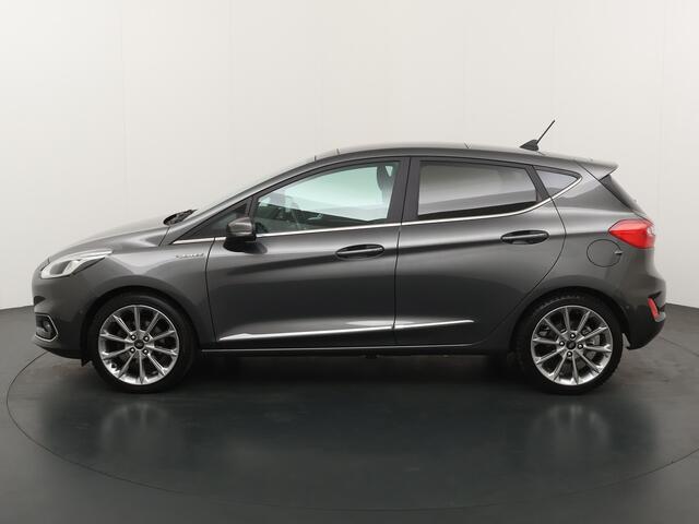 Ford FIESTA EcoBoost 125 pk Vignale | Pano | Winter Pack | Camera | Leer | Adapt. cruise | B&O | 17" | Pr. glass |