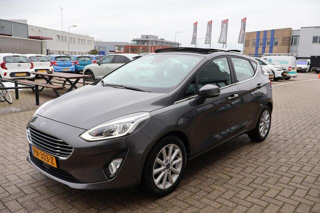Ford FIESTA 1.0 EcoBoost Titanium 1e Eigenaar | Volledig Onderh | BTW | NL-Auto | Pano | Camera | B&O | Navi | Carplay | AD Cruise | PDC | DAB | Full Led | Start/Stop