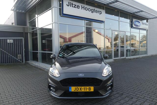 Ford FIESTA 1.0 EcoBoost ST-Line TREKHAAK AFNEEMBAAR (1.000KG), WINTER PACK, CRUISE, CLIMA, NAVI, PDC, LANE ASSIST, DAB, APPLE CARPLAY/ANDROID AUTO, 69.856KM
