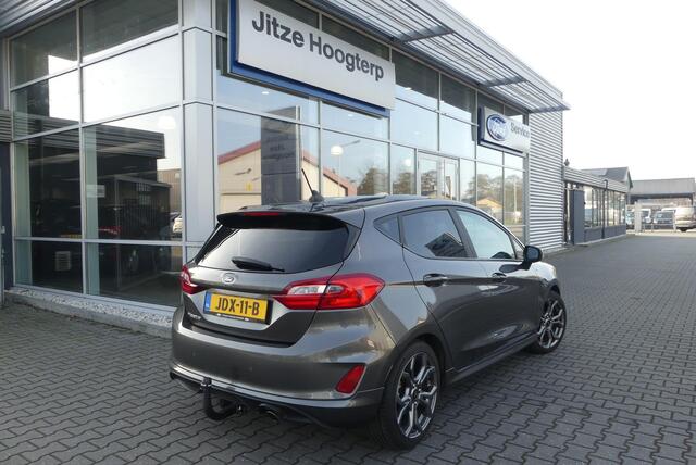 Ford FIESTA 1.0 EcoBoost ST-Line TREKHAAK AFNEEMBAAR (1.000KG), WINTER PACK, CRUISE, CLIMA, NAVI, PDC, LANE ASSIST, DAB, APPLE CARPLAY/ANDROID AUTO, 69.856KM