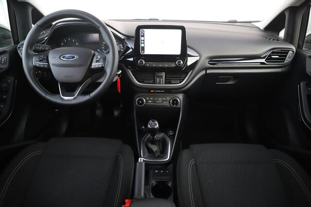 Ford FIESTA 1.0 EcoBoost Hybrid Titanium Navigatie LED Carplay Android Climate Cruise Control Rijstrooksensor