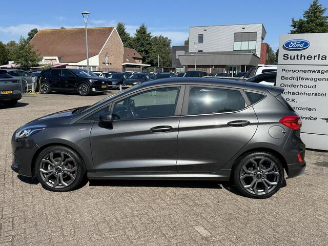 Ford FIESTA 1.0 EcoBoost ST-Line 100pk Automaat | Cruise control | Apple Carplay / Android Auto | Parkeersensoren achter | 17 inch lichtmetaal