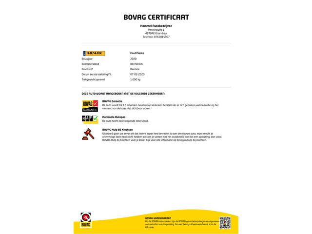 Ford FIESTA 1.0 EcoBoost ST-Line - ORIGINEEL NEDERLANDSE AUTO - PARKEERSENSOREN ACHTER - NAVIGATIE - CLIMATE CONTROL - CRUISE CONTROL - MULTIMEDIA VOORBEREIDING