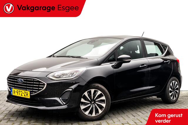 Ford FIESTA 1.0 124 PK EcoBoost Hybrid Titanium | Clima | PDC V/A | Sport stoelen | | Keyless | Cruise | Rijstrooksensor | Carplay/Android |