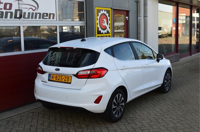 Ford FIESTA 1.0 EcoBoost Titanium O.a: Clima, Navi, Cruise, PDC, Carplay, Etc. All-in prijs!