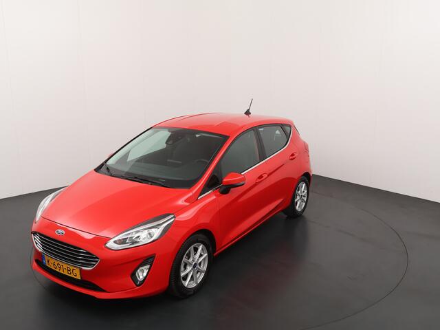 Ford FIESTA EcoBoost Hybrid 125 pk Titanium | Clima | Cruise | Parkeersensoren | Groot scherm | 17-inch |