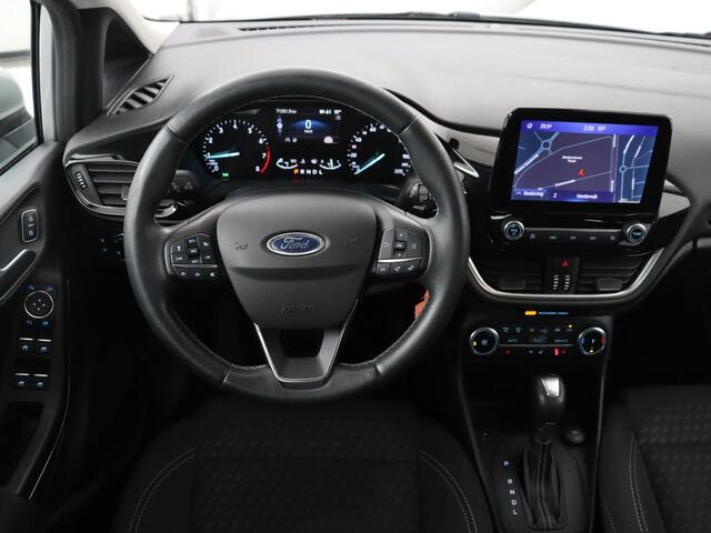 Ford FIESTA 1.0 EcoBoost Titanium | Automaat | 1e eigenaar | Stoelverwarming | Adaptive cruise | Camera | Carplay | Navigatie | Dodehoek detectie | Stuurverwarming | Full LED | Park Assist