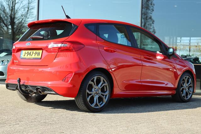 Ford FIESTA 1.0 EB AUTOMAAT ST-LINE + TREKHAAK | FULL LED | STUUR/STOELVERW. | APPLE CARPLAY