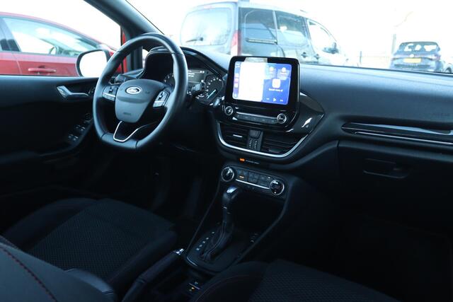 Ford FIESTA 1.0 EB AUTOMAAT ST-LINE + TREKHAAK | FULL LED | STUUR/STOELVERW. | APPLE CARPLAY