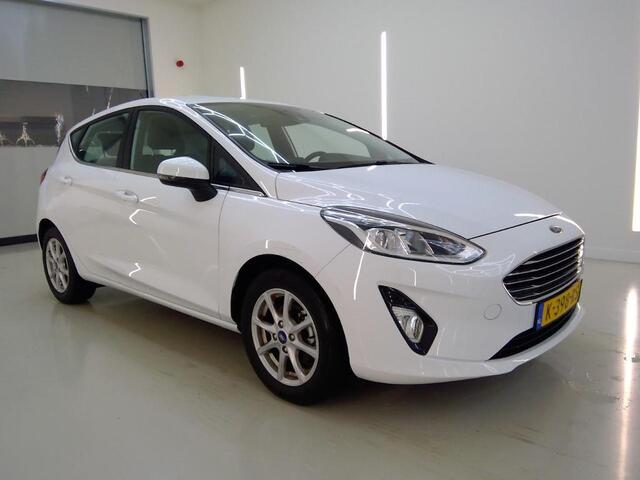 Ford FIESTA 125pk EcoBoost Hybrid Titanium Climat Cruise Parkeersensoren 12.000km Dealeronderhouden