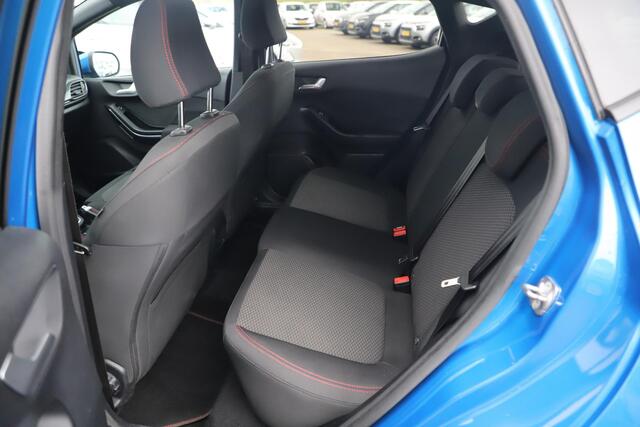 Ford FIESTA 1.0 EcoBoost ST-Line Full LED Navigatie Achteruitrijcamera Carplay Adaptive Cruise Climate Control 17 inch LMV