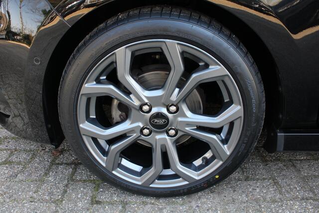 Ford FIESTA 1.0 ST-Line X Carplay, LED, Achteruitrijcamera, ACC, NAVI, Stoel/Stuurverwarming, Parkeerassistent, Parksens. V en A, 17" LMV