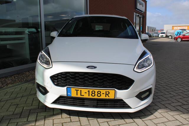 Ford FIESTA 1.0 EcoBoost 100 PK ST-Line | Cruise Control | Climate Control | Voorruitverwarming | DAB | Navigatie | 17 Inch Lichtmetalen Velgen