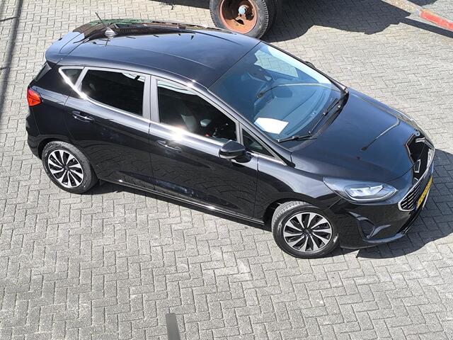 Ford FIESTA 1.0 EcoBoost Hybrid Titanium X DAB, climate en cruise control, led verlichting, navi, carplay, 1e eigenaar