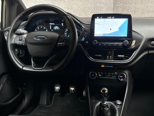 Ford FIESTA 1.0 EcoBoost ST-Line (APPLE CARPLAY, GROOT NAVI, CLIMATE, PARKEERSENSOREN, KEYLESS, SPORTSTOELEN, LM VELGEN, CRUISE, NIEUWE APK, NIEUWSTAAT)