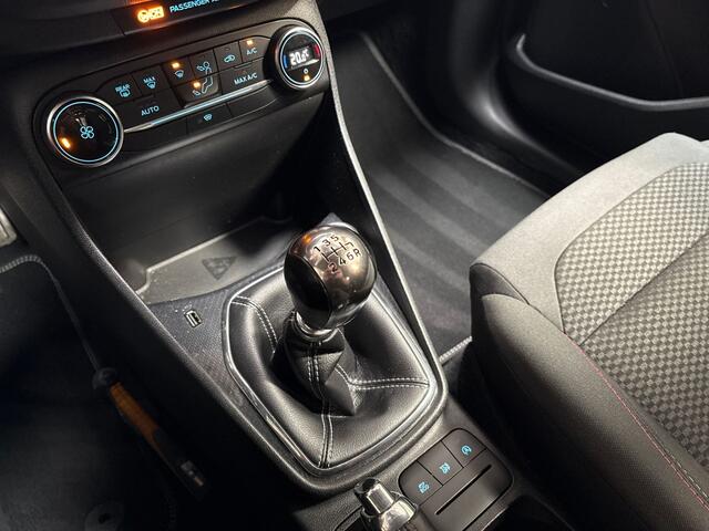 Ford FIESTA 1.0 EcoBoost ST-Line (APPLE CARPLAY, GROOT NAVI, CLIMATE, KEYLESS, LM VELGEN, SPORTSTOELEN, CRUISE, PARKEERSENSOREN, NIEUWSTAAT)