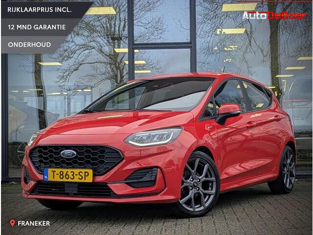 Ford FIESTA 1.0 EcoBoost Hybrid ST-Line | Trekhaak | Led | Cruise control | Climate control | PDC A | Cayplay / Android Auto