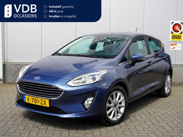 Ford FIESTA 1.0 EcoB. Titanium Stoel&Stuur verwarm. | CarPlay | Cruise | NAP