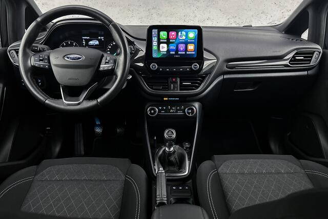 Ford FIESTA 1.0 EcoBoost Active X | LED koplampen | Trekhaak | Navigatie | Lichtmetalen velgen