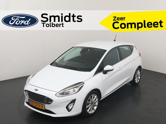 Ford FIESTA 100PK EcoBoost Titanium | B&O | Adapt. cruise | AR Camera | Park. sens V+A | Navi | Clima | Voorruitverwarming