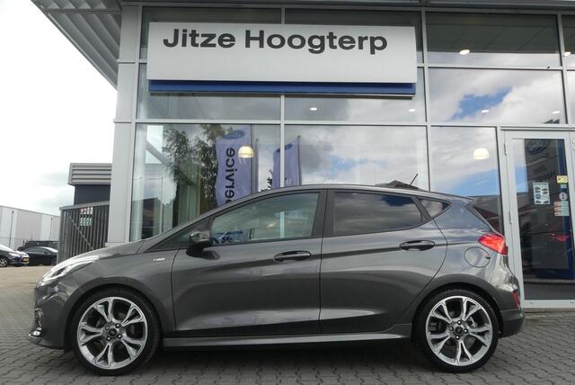Ford FIESTA 1.0 EcoBoost ST-Line AFN. TREKHAAK, WINTER PACK, CRUISE, CLIMA, NAVI, PDC, APPLE CARPLAY/ANDROID AUTO, B&O, LANE ASSIST, 77.824KM