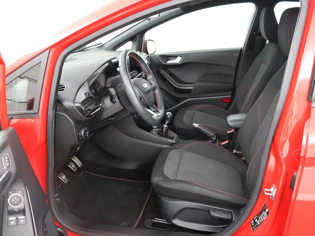 Ford FIESTA 1.0 EcoBoost ST-Line | 1e eigenaar | Carplay | Navigatie | B&O Sound | Parkeerhulp | Climate control | Bluetooth | Cruise control | 17'' velgen | Sportstoelen | Keyless start | 86.500km NAP