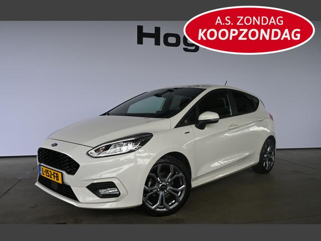 Ford FIESTA 1.0 EcoBoost ST-Line Navigatie Stuur/Stoelverwarming LED Carplay Rijklaarprijs! Inruil Mogelijk!