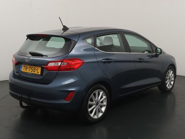 Ford FIESTA EcoBoost 100pk Titanium | Adapt. Cruise | B&O | Trekhaak | Parkeerhulp | Camera | B&O | Apple/Android Carplay |