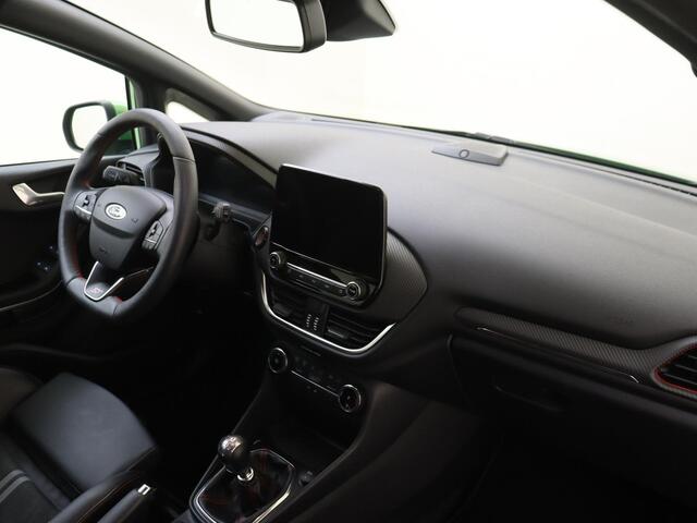 Ford FIESTA 1.5 Ecoboost ST-X | Camera | Apple Carplay/Android Auto | Stoel-stuur verwarming | lederen/microvezel bekleding | lichtmetalen velgen 18" | matrix LED koplampen | navigatiesysteem full map |
