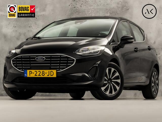 Ford FIESTA 1.0 EcoBoost Hybrid Titanium (APPLE CARPLAY, GROOT NAVI, CLIMATE, SPORTSTOELEN, PARKEERSENSOREN, LM VELGEN, CRUISE, NIEUWSTAAT)