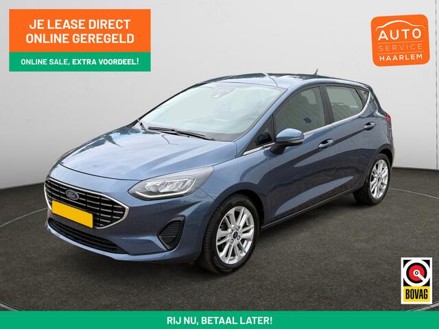 Ford FIESTA 1.0 EcoBoost 124pk Hybrid Titanium- Carplay, Android Auto, Lane Assist, Trafic Sign, Xenon Led, Park Assist,